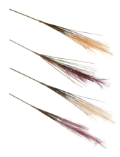 Ветка декор Перья 52см 409-164