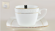 Набор чайный Коралл 2 предмета квадратный Снежная королева CS507009-A