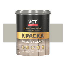 Краска PREMIUM для мебели и декора дымчатая серая матовая (1кг) ВГТ