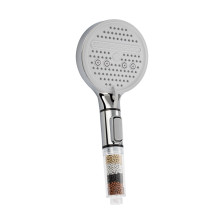 Лейка душевая GFmark с трехступенчатой системой фильтрации, ABS пластик/хром 6089