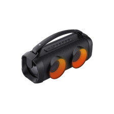 Колонка-Bluetooth Perfeo "MERGER" 10 Вт, FM, MP3 USB, AUX, TWS, LED, 2200 mAh. черная