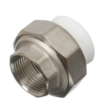 Муфта полипропиленовая разъёмная внутренняя резьба D50-1 1/2 Vekplast