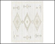Ковер OLBIA дизайн B0805A 1,65х2,4м l.beige-white