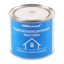 Мастика битумная гидроизоляционная (2л/1,8кг) Bitumast
