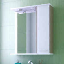 Зеркало со шкафчиком Шимо-50 EVAGOLD