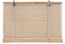 Штора рулонная бамбук Bamboo 001 Магеллан 160х160, Натуральный