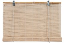 Штора рулонная бамбук Bamboo 001 Магеллан 160х160, Натуральный