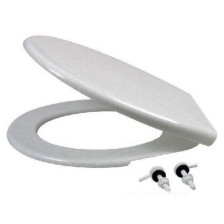 Сиденье для унитаза ВИР ПЛАСТ Виктория 512 белый мрамор