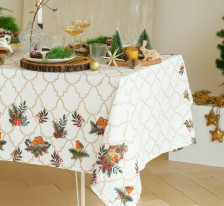 Скатерть Этель Winter Robin Цвет: Тематический, Размер: 144х110