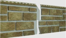 Сайдинг цокольный Стоун-хаус Таганай Вулканический (1950х292мм) (15)