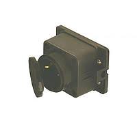 Колодка 1 гнездо NE-AD 16А 220В IP44 с з/к (каучук)
