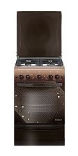 Плита газовая Гефест 5100-02 0010 (50x58,5x85см)(цвет:коричневый, варочная поверхность-эмаль)