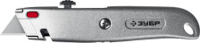 Нож металический с трапецевидным лезвием ЗУБР 09228