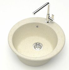 Мойка D475 искусственный камень бежевый 30/Q2