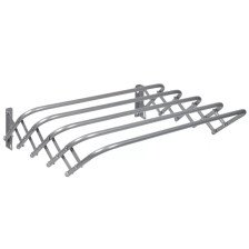 Сушилка для белья настенная НИКА 3м серебро СН60/С