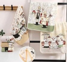 Салфетка микрофибра 25х50 Повар Sonnet