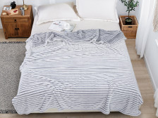 Плед 180х200 велсофт в чемодане Cleo Marmari 180/001-MAR