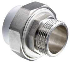 Муфта полипропиленовая разъёмная наружная резьба D25-3/4 VALTEC