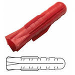 Дюбель 6х30 полипропиленовый распорный тип3 10шт