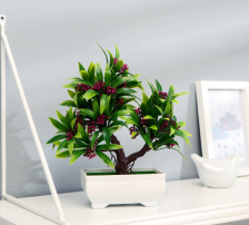 Бонсай "Деревце яркое" 10х20см Микс 4142805