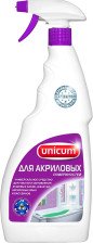 Средство чистящее для акриловых ванн и душевых кабин UNICUM 500гр спрей