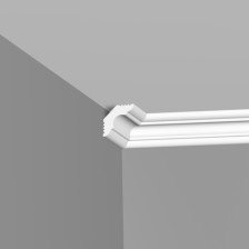 Плинтус потолочный  E25/25 2,0м (186)