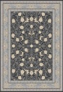 Ковер CALIFA A4791A/LS2 2,0х3,0м antrasit с- mustard