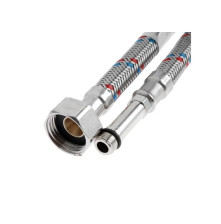 Подводка для смесителя 100см сталь