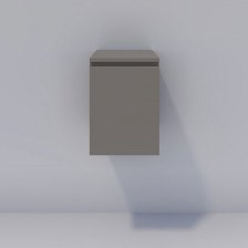 Модуль с дверкой Mio Casa VITA DOORS Cappuccino 40 см, правая, бежевый матовый 612403 (La Fenice)