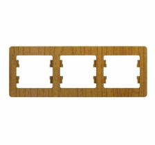 Рамка 3-м Glossa GSL000503 дуб