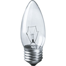 Лампа B CL 60W Е27 (свеча прозрачная) Navigator