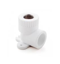 Уголок полипропиленовый комбинированный D20-1/2 внутренняя резьба Vekplast