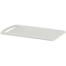 Доска разделочная пластмассовая 24х15 см белый ротанг М1571