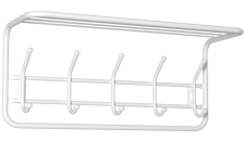Вешалка с полкой 60 Белый