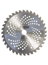 Нож CF49003-VIII 255х25,4х40T с победитовыми зубьями Messer