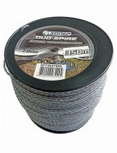 Леска Хопер DUO-SPIRE крученный квадрат 3мм х 5LB 350 м бобина серая
