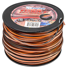 Леска Хопер TRIPLE COLORED-LINE крученый квадрат 4,0 мм х 34 м