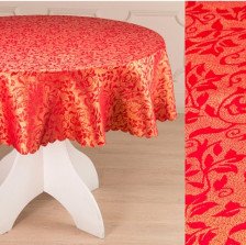 Скатерть полиэстер Gree Textile 836-143 Цвет: Красный, Размер: 150х150