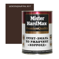 Грунт-эмаль "Корроед" по ржавчине шоколадный RAL 8017 (1,9кг) Квил