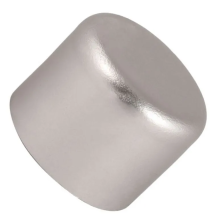 Заглушка 19мм хром матовый