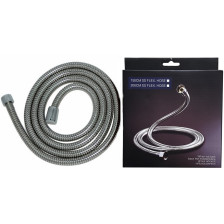 Шланг для душа GFmark 2,0м 1/2х1/2 металл, хром 08004
