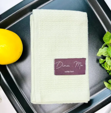 Полотенце вафельно-махровое Vaflya Фисташковый 30х50