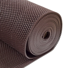 Дорожка ЗигЗаг 1,2м грязезащитное покрытие (коричневая) 5,5мм 1