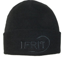 Шапка с отворотом Ifrit Ran Ш-470, 100% акрил (черный, размер 57-60)