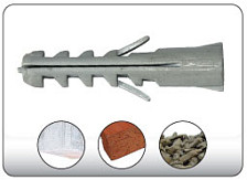 Дюбель 5х25 полипропиленовый распорный NT усы