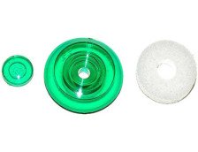 Термошайба для поликарбоната универсальная зеленая БН 25шт 