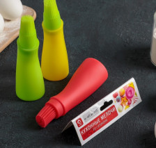 Кисть с резервуаром для масла 13х4,5х4,5 см Самуй МИКС 4281901