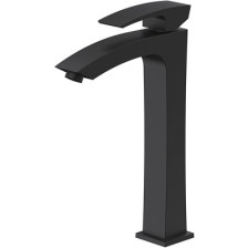 Смеситель для раковины однорычажный GAPPO Jacob G1007-16 высокий, черный