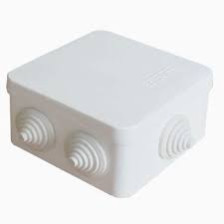 Коробка разветвительная о/у 84х84х45 120072 8г/вводов серый