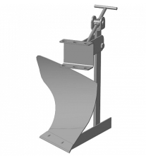 Плуг средний стойка 10х500 мм ширина захвата 200мм со сцепкой НЦ